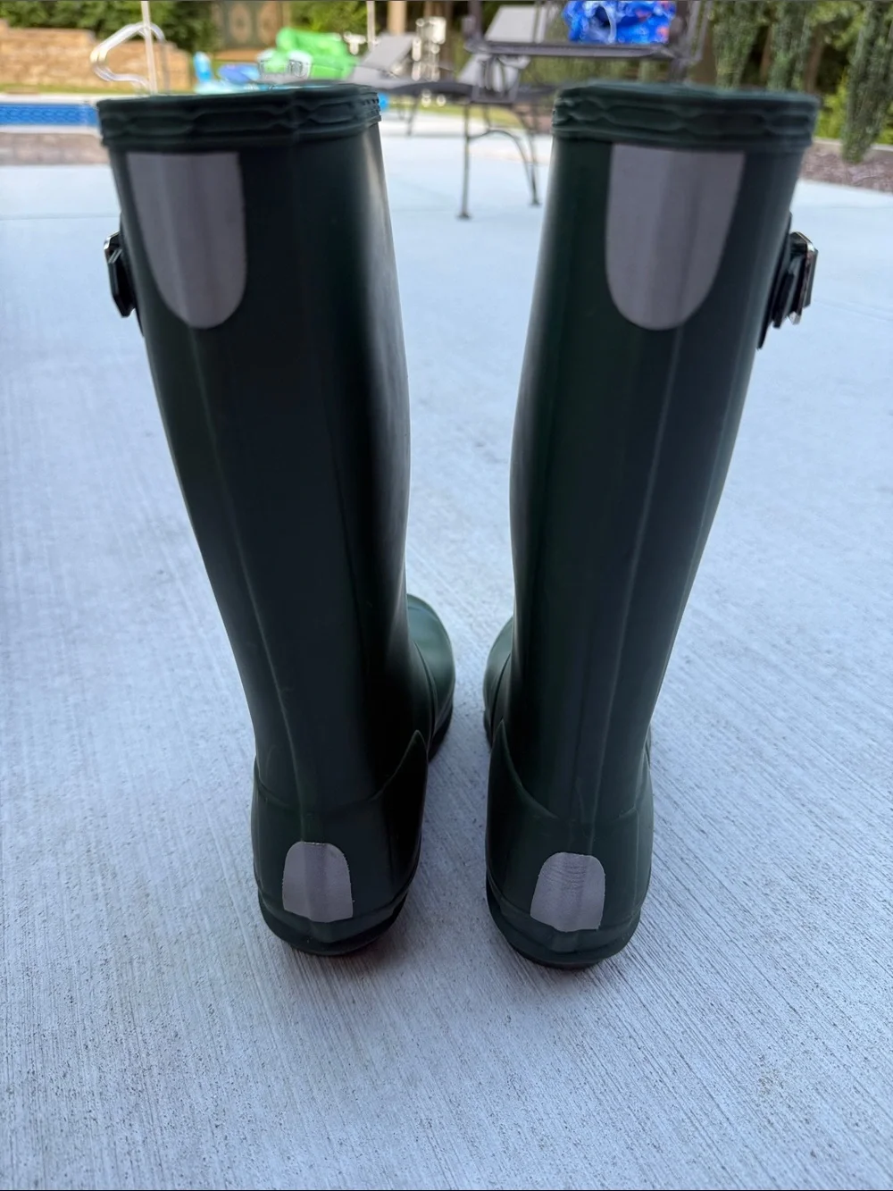 Hunter Original Kids Boots Hunter Green EU 34 Unisex Girls 4 Boys 3